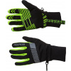 Zimní běžkařské rukavice PROGRESS Snowsport Gloves černá/reflexní žlutá Velikost: XXL