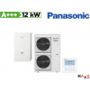 Set Panasonic Aquarea HT Split systém 3f 12,0 kW, vč. hydromodulu KIT-WHF12F9E8