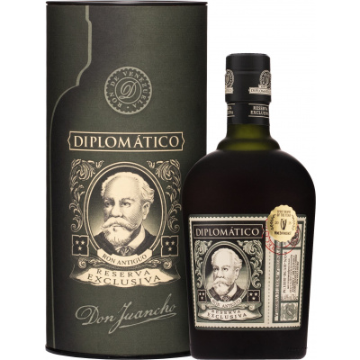 Diplomatico Reserva Exclusiva 12y 40% 0,7 l (tuba)