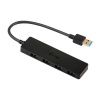 i-tec USB 3.0 SLIM HUB 4 Port passive - Black U3HUB404