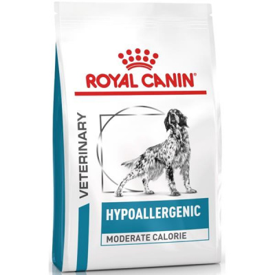 Royal Canin Veterinary Health Nutrition Dog Hypoallergenic Moderate Calorie 14 kg