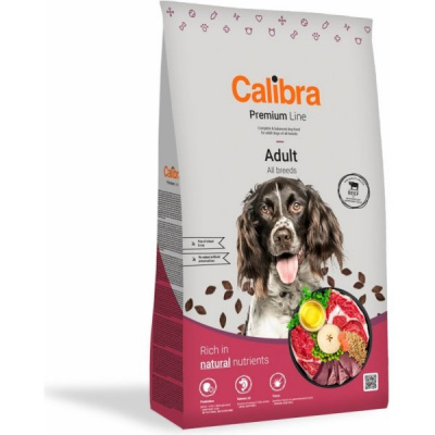 Calibra Dog Premium Line Adult Beef 12kg (objednání u dodavatele)