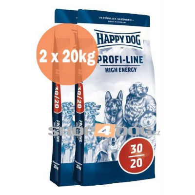 happy dog profi line 30 20 high energy 20 kg – Heureka.cz