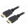 GEMBIRD CC-HDMI4-10M Kabel; HDMI 1.4; HDMI vidlice,z obou stran; PVC; 10m; černá; 28AWG