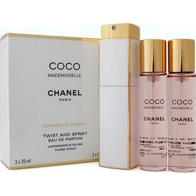 Chanel Coco Mademoiselle parfémovaná voda komplet pro ženy 3 x 20 ml