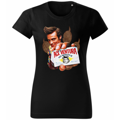 Dámské tričko s potiskem Ace Ventura