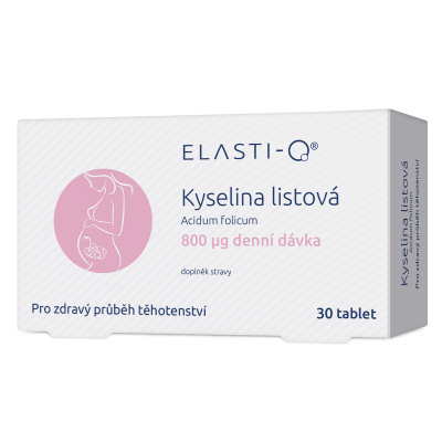 Elasti-Q Kyselina listová 800 µg 30 tablet