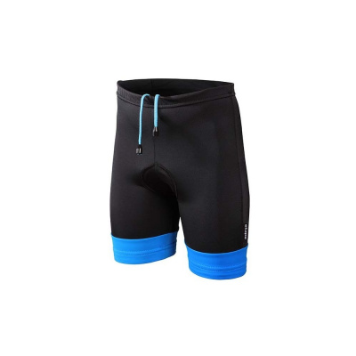Dětské kalhoty Etape JUNIOR s vložkou černá/modrá 140 - 146