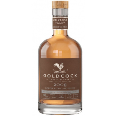 Gold Cock 2008 Coffee Rum Finish 62,7% 0,7l (karton)