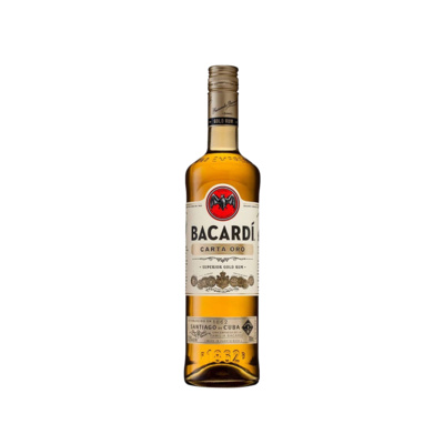 Bacardi Carta Oro 37,5% 0,7l (holá láhev)