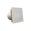 CATA E-100 GSTH koupelnový ventilátor axiální s automatem, 8W, potrubí 100mm,stříbrná (00900600)