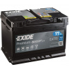 Autobaterie EXIDE Premium 12V, 77Ah, 760A, EA770