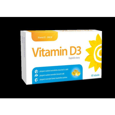 Sirowa Vitamin D3 2000IU 60 tobolek