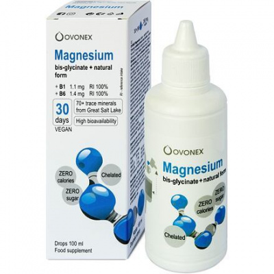 Ovonex Liquid Magnesium 100ml, kapky