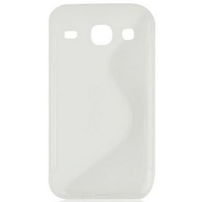 S Case pouzdro Samsung G350 Galaxy Core Plus transparent white