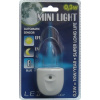 Prezent 1611 Mini Light LED orientační osvětlení do zásuvky (modré světlo)