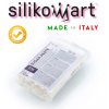 Italská potahovací hmota na dort Silikomart, bílá 1 kg /99.503.01.0001