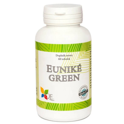 Queen Euniké green dezintegrovaná chlorella beta glukany 60 tablet