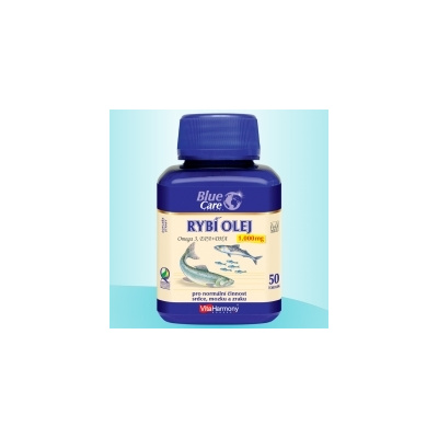 VitaHarmony Rybí olej Omega 3 1000 mg - 50 tbl