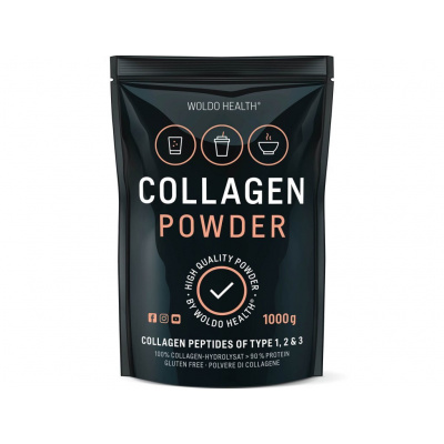 WoldoHealth Čistý 100% hovězí kolagen, 1kg