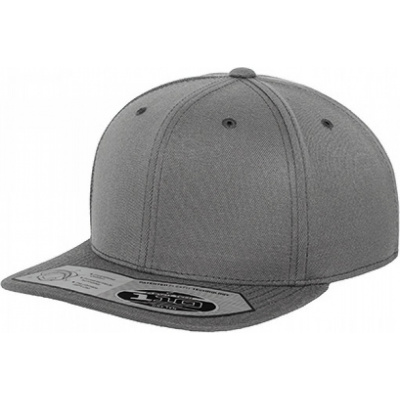 Snapback Flexfit z polyakrylu s rovným kšiltem Barva: Šedá FX110