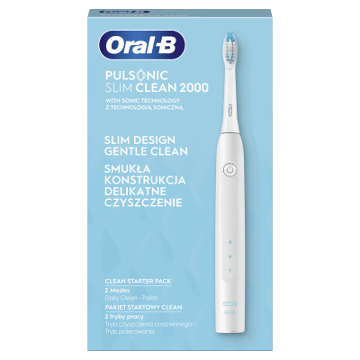 Oral-B Pulsonic Slim Clean 2000 elektrický zubní kartáček White