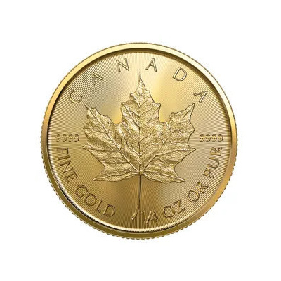 Royal Canadian Mint Maple Leaf zlatá mince 7,78 g (1/4 Oz)