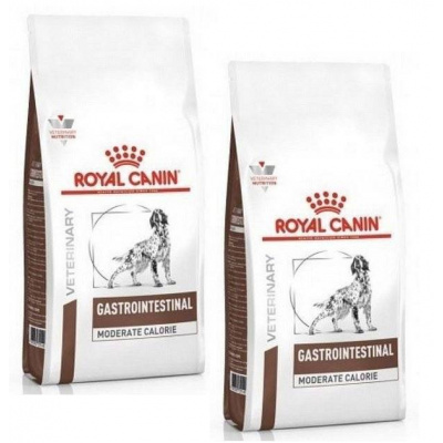 Royal Canin Veterinary Diet Dog Gastrointestinal Moderate Calorie 2x15 kg