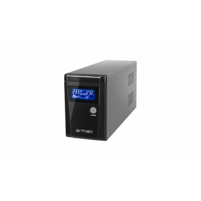 ARMAC UPS OFFICE 650E LCD 2 FRENCH OUTLETS 230V METAL CASE