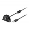PremiumCord Kabel USB2.0 A-A 2m prodlužovací na přišroubování (A-M/A-F) ku2dock2