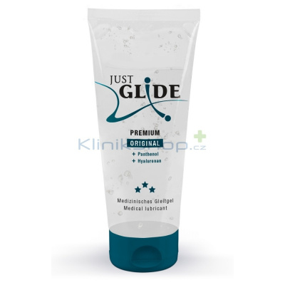 Lubrikační gel Just Glide water Premium Balení: 200 ml