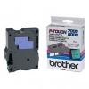 Brother originální páska do tiskárny štítků, Brother, TX-751, černý tisk/zelený podklad, l TX-751