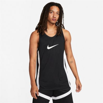 Nike Dri-FIT Icon Men s Basketball Jersey Black/White XL