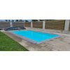 Crystalpool Plastový bazén se skimmerem STANDARD 7x3,5x1,3 m
