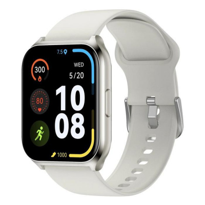 Chytré hodinky Haylou LS02 Pro Smartwatch White Chytré hodinky měří srdeční tep, kontrolují kvalitu spánku a dohlíží na sportovní výkony. Nabízí 12 různých aktivit a díky tomu, že jsou voděodolné, vá