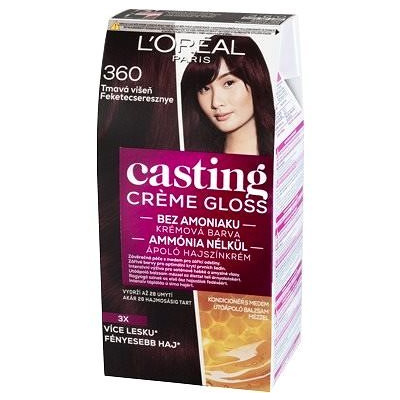 L'ORÉAL PARIS Casting Creme Gloss 360 Tmavá višeň