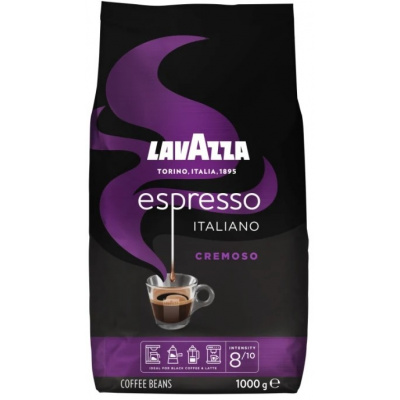 Lavazza Caffè Espresso Italiano Cremoso zrnková káva 1kg