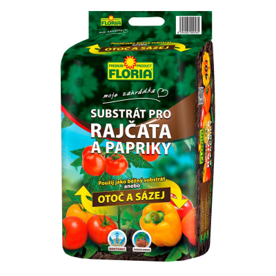Floria Substrát na rajčata a papriky 40L