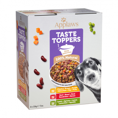 Applaws Dog Taste Toppers Jelly Multipack 8 x 156 g