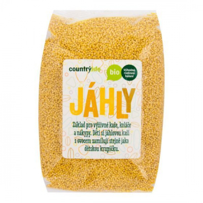 Country Life - Jáhly BIO 1 kg 1000g