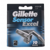 Náplně do strojků Gillette Sensor Excel 10 ks