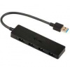 i-tec USB hub, USB 3.0, 4port, pasivní, SLIM, černý U3HUB404