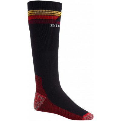 pánské podkolenky BURTON EMBLEM MIDWEIGHT SOCKS True Black 44-47