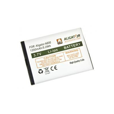 Baterie Aligator A430, A600, A610, A620, A670, A680, Li-Ion 1350 mAh (A600BAL)