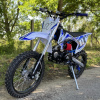 LeramotorsDětská benzínová motorka Pitbike Leramotors Shark 125ccm 4T 17/14 Modrá