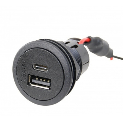 12V USB C nabíječka do auta zásuvka pro zapalování za 503 Kč - Allegro