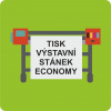 tisk Wallsign.cz Výstavní stánek Economy - tisk nové grafiky