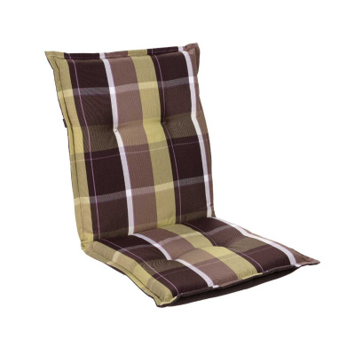 Blumfeldt Prato, čalouněná podložka, podložka na židli, podložka na nižší polohovací křeslo, na zahradní židli, polyester, 50 x 100 x 8 cm (CPT10_10221423_)