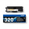 Brother TN-320BK, toner černý, 2 500 str.