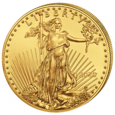 US Mint Zlatá mince 50 USD American Eagle 1 Oz